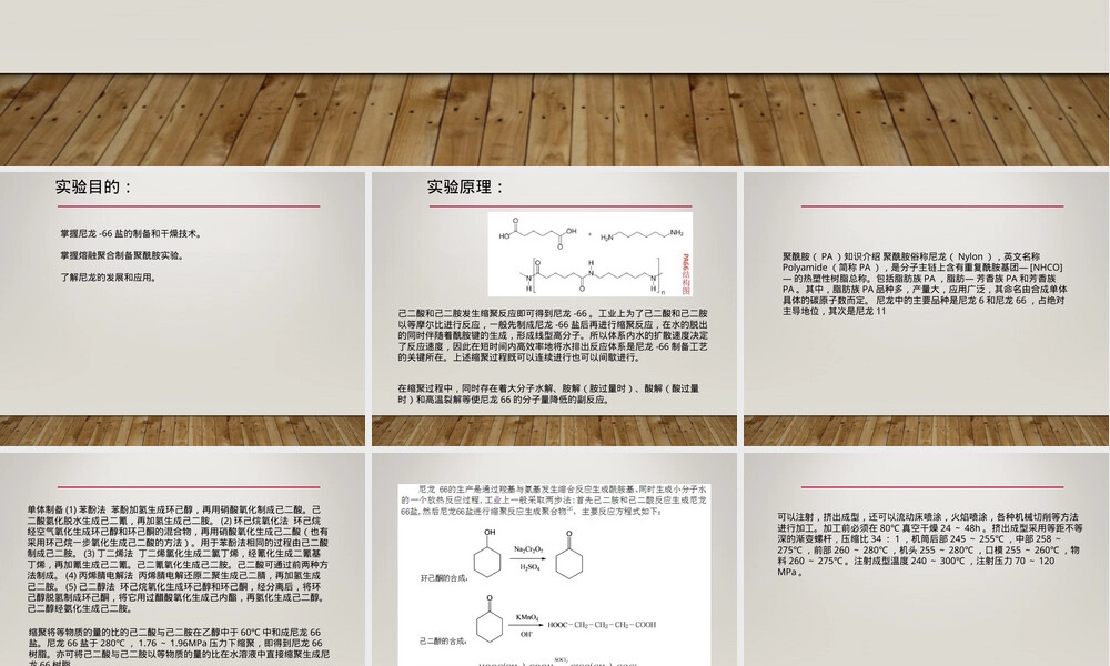 尼龙66材料特性与应用PPT课件.ppt