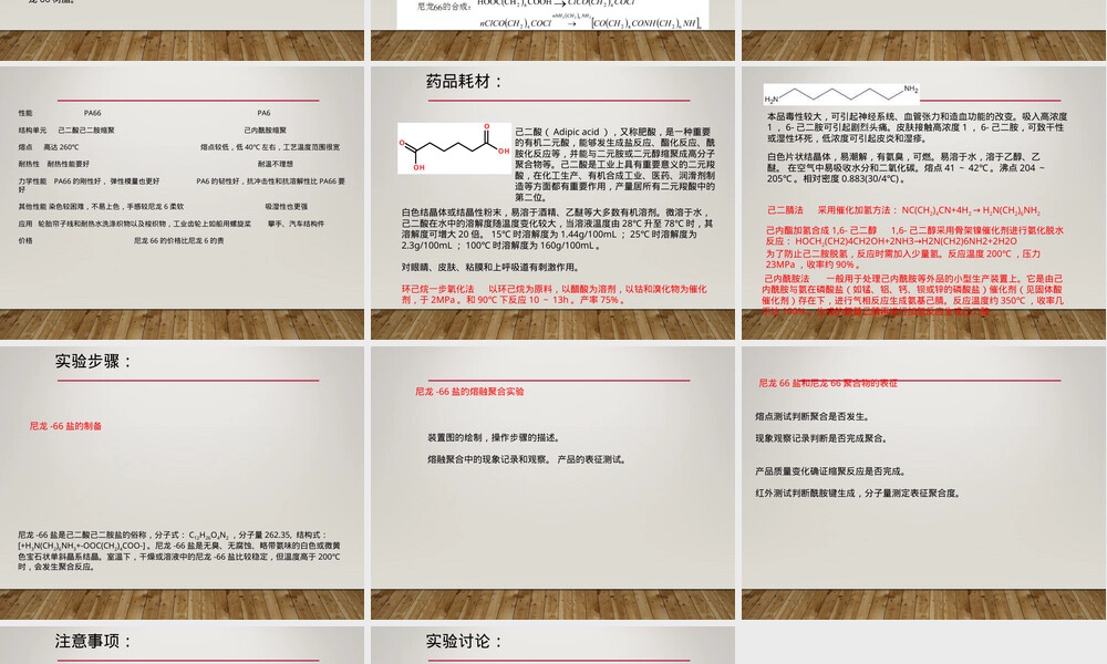 尼龙66材料特性与应用PPT课件.ppt