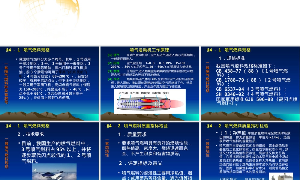 喷气燃料规格与质量指标检验PPT课件.ppt