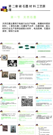 碳石墨材料工艺原理PPT课件.pptx