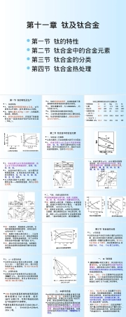 钛合金材料特性与应用教学PPT课件.ppt