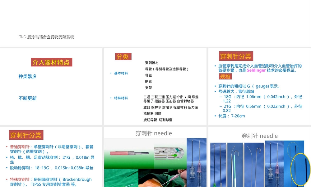 脑血管介入手术器材介绍PPT课件.ppt