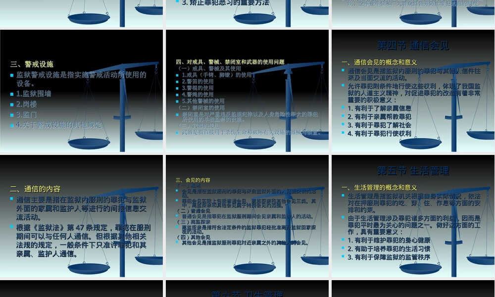 刑事执行法学狱政管理PPT课件.ppt