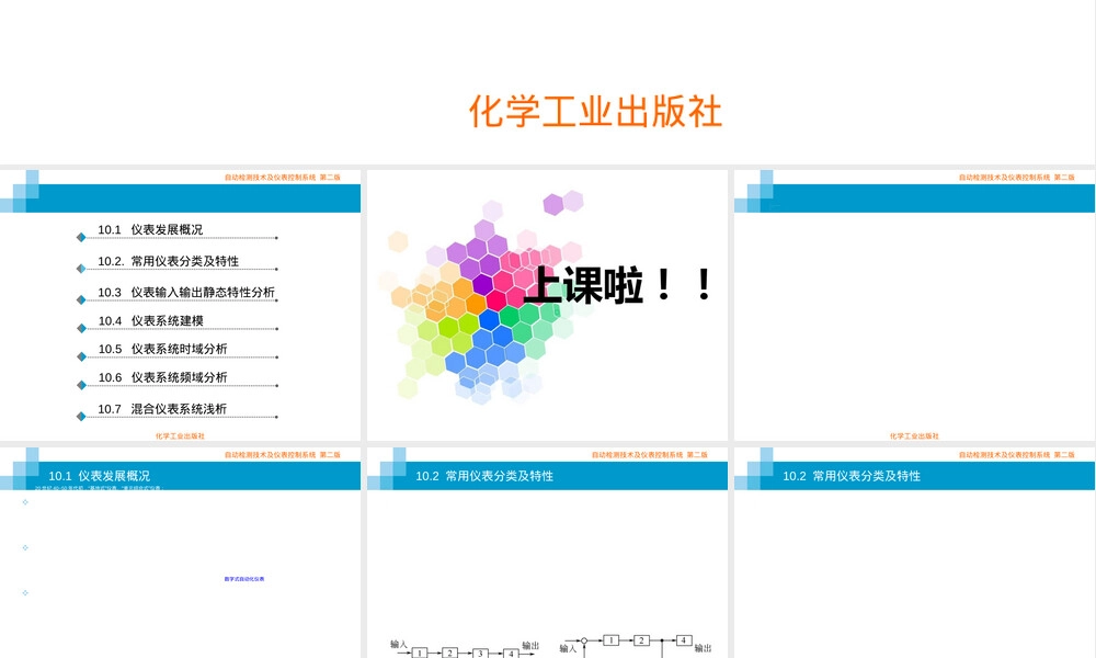 仪表系统及其理论分析教学PPT课件.ppt