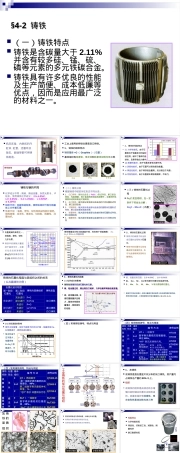 铸铁材料特性与应用教学PPT课件.ppt
