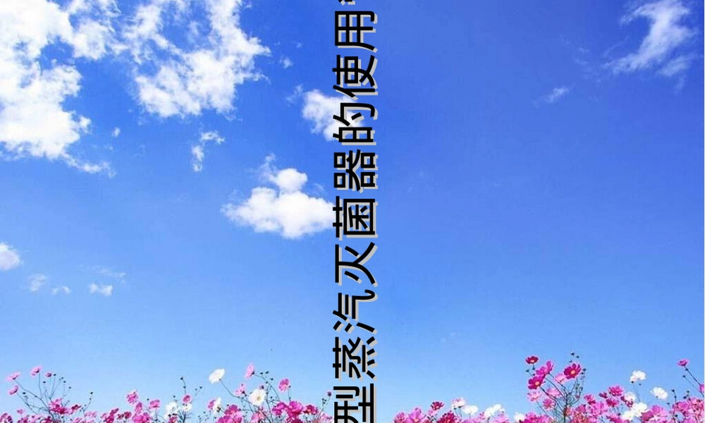小型蒸汽灭菌器使用管理PPT课件.ppt