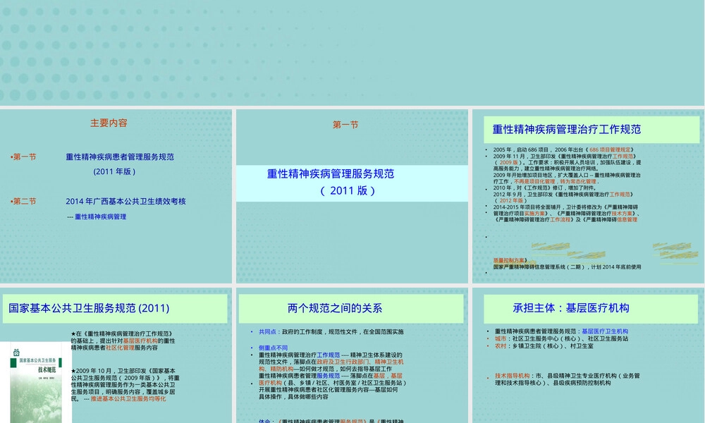 重性精神疾病患者管理服务规范PPT课件.pptx