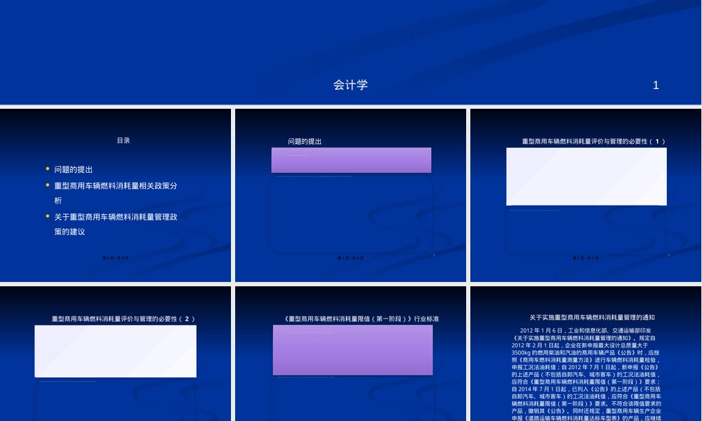 重型商用车燃料消耗量限值PPT课件.pptx