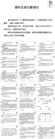 颜料及其分散行为教学PPT课件.ppt