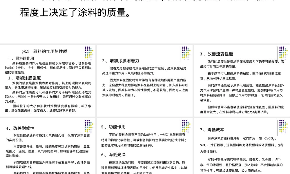 颜料及其分散行为教学PPT课件.ppt