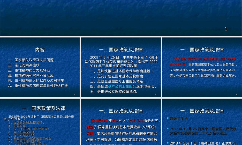 重性精神病社区管理PPT课件.ppt