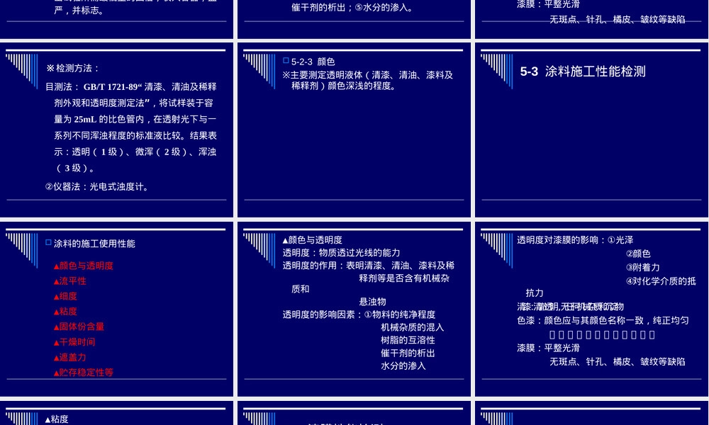 涂料性能及其检测PPT课件.ppt