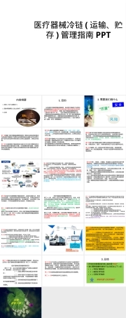 医疗器械冷链管理指南PPT课件.pptx