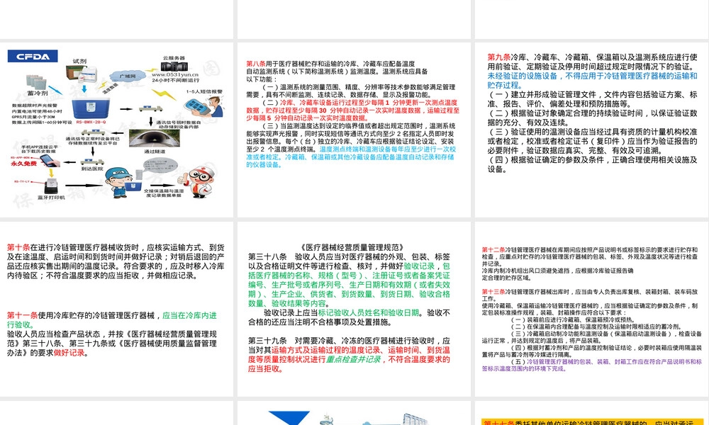 医疗器械冷链管理指南PPT课件.pptx