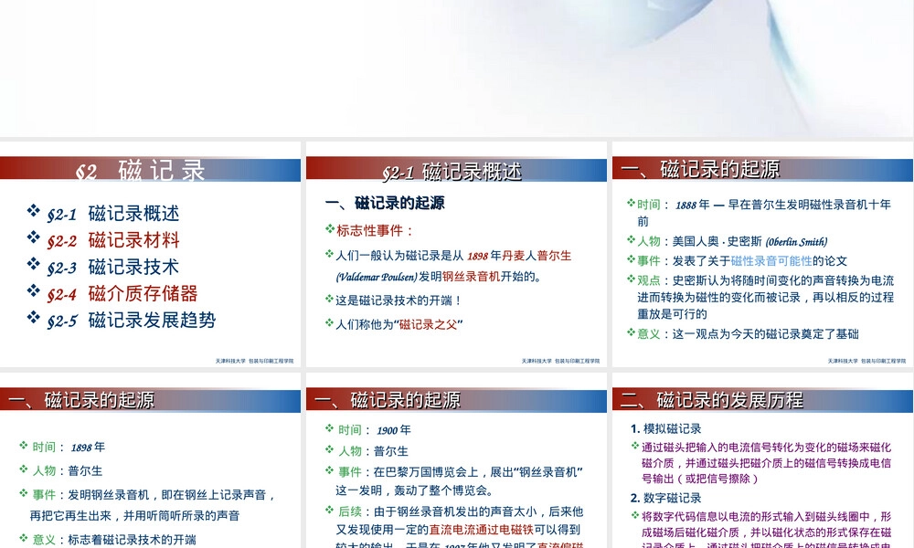 信息记录材料磁记录PPT课件.ppt