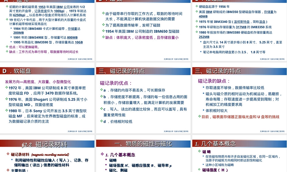 信息记录材料磁记录PPT课件.ppt