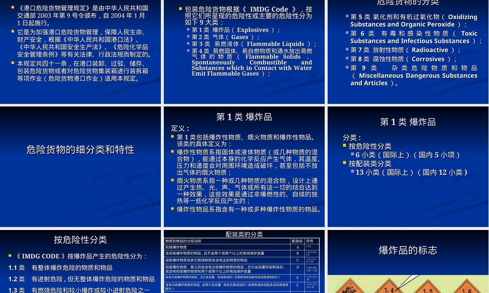 危险货物集装箱码头管理PPT课件.ppt