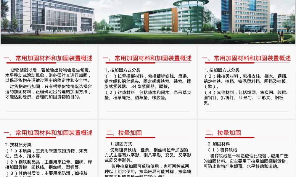 装载加固材料认知教学PPT课件.pptx