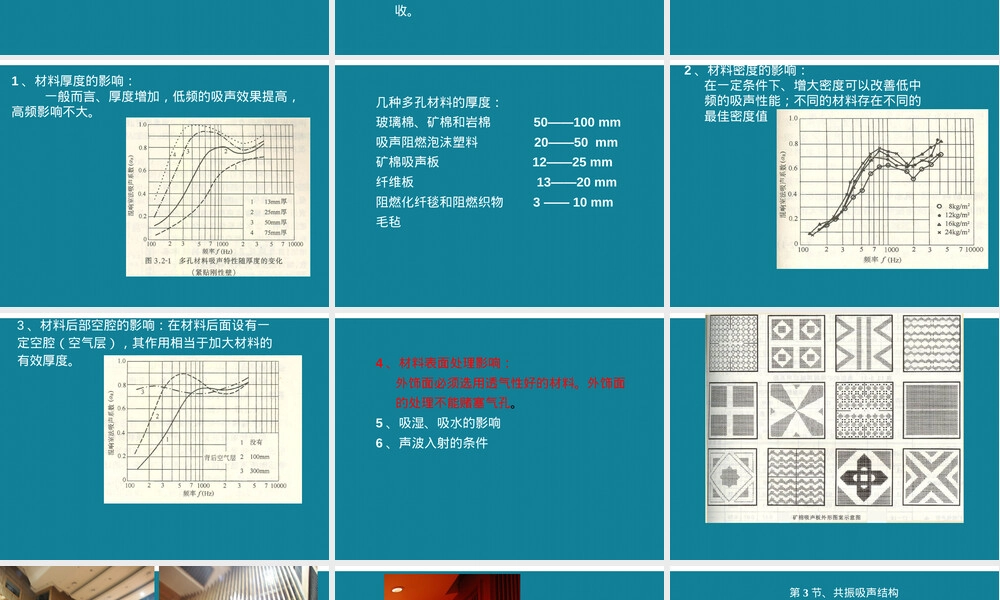 优选建筑吸声材料与吸声结构PPT课件.ppt
