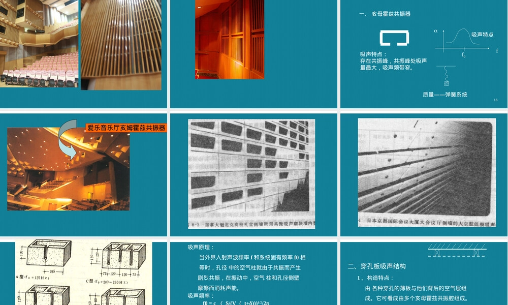 优选建筑吸声材料与吸声结构PPT课件.ppt