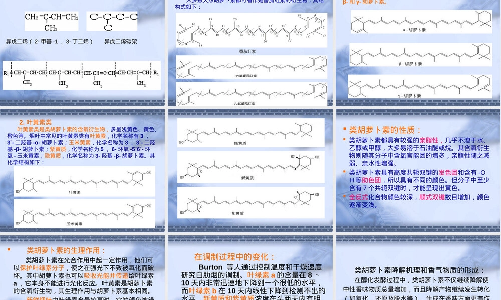 烟草香味前体物质及其降解转化PPT课件.ppt