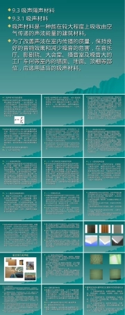 吸声隔声材料PPT课件.ppt