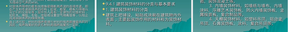 吸声隔声材料PPT课件.ppt