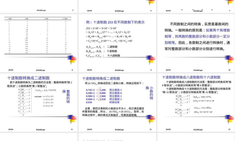 信息的编码存储与管理教学PPT课件.ppt