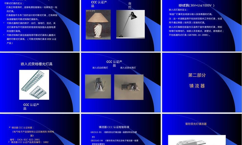 照明电器产品CCC认证PPT课件.pptx