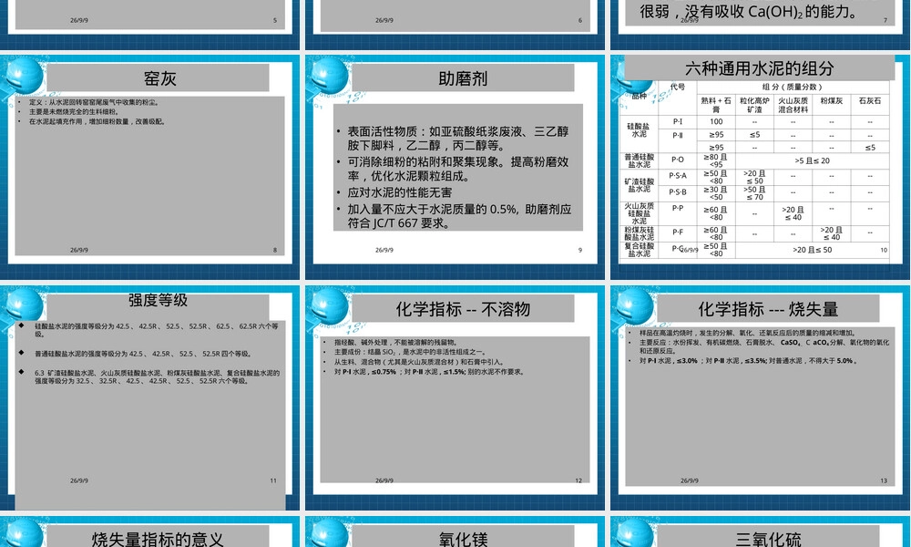 通用硅酸盐水泥教学PPT课件.ppt