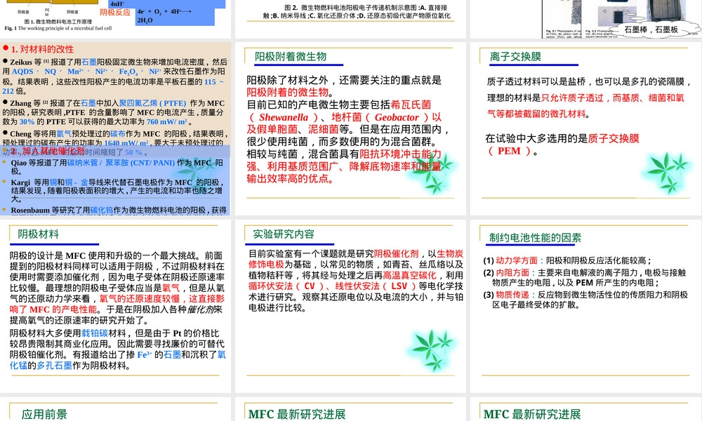 微生物燃料电池PPT课件教学版.ppt