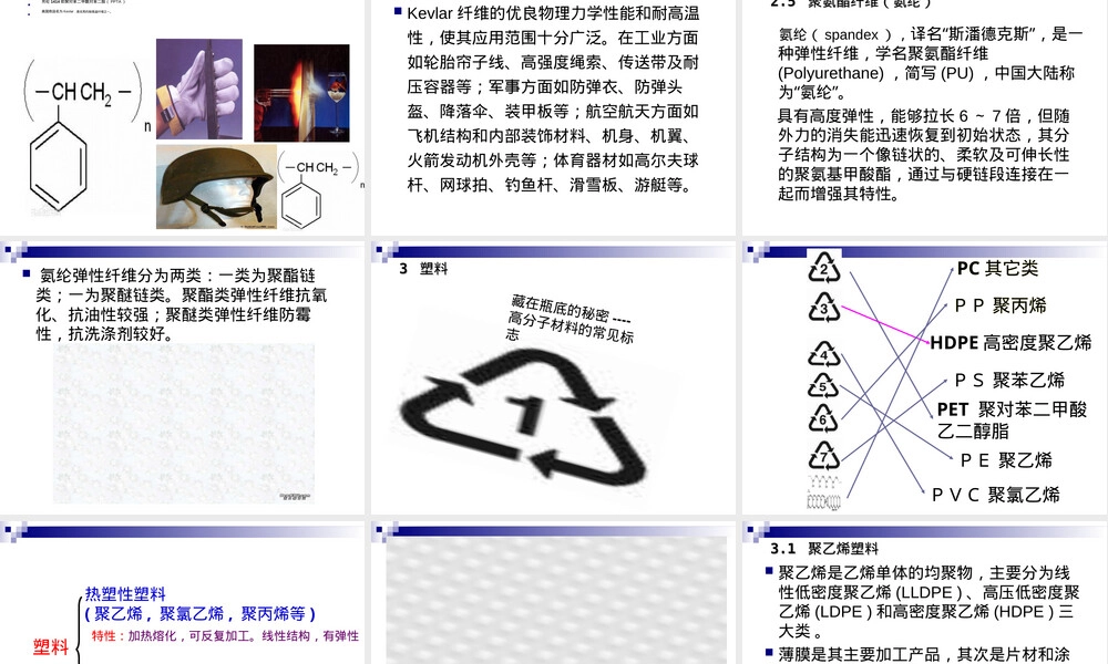 常见高分子材料教学PPT课件.ppt