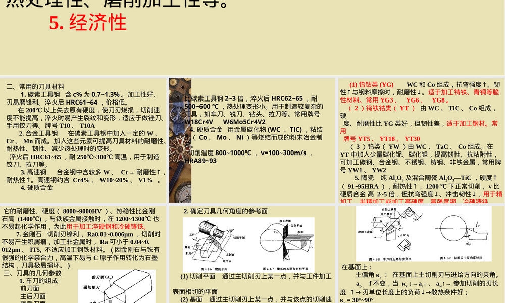刀具材料选择PPT课件.ppt