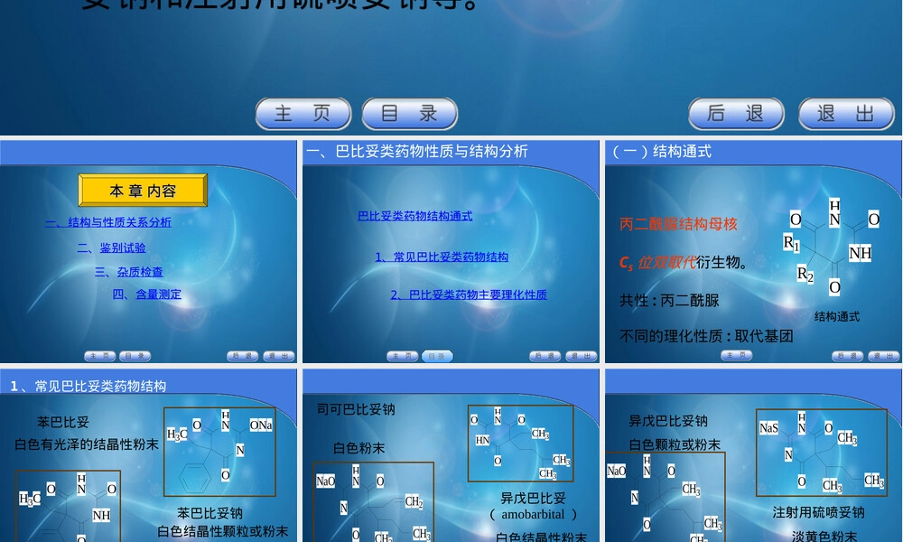巴比妥类药物分析教学PPT课件.ppt