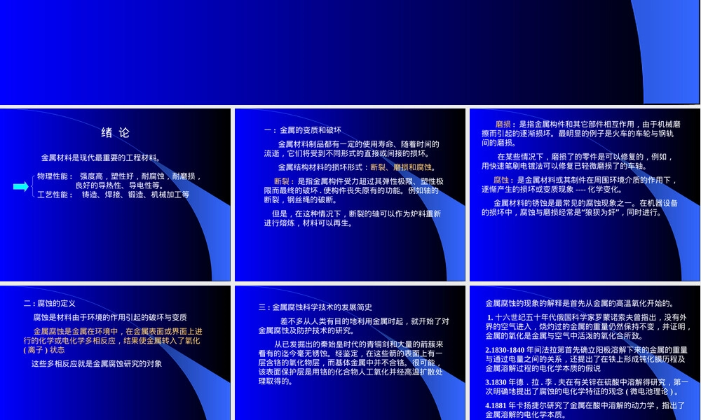 材料腐蚀与防护第一章教学PPT课件.ppt