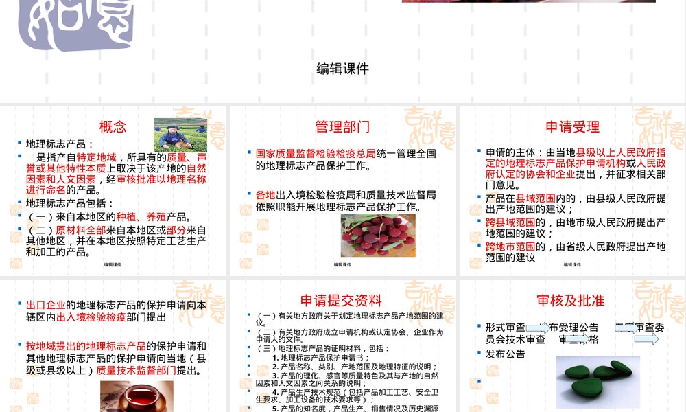 地理标志产品保护规定PPT课件.ppt