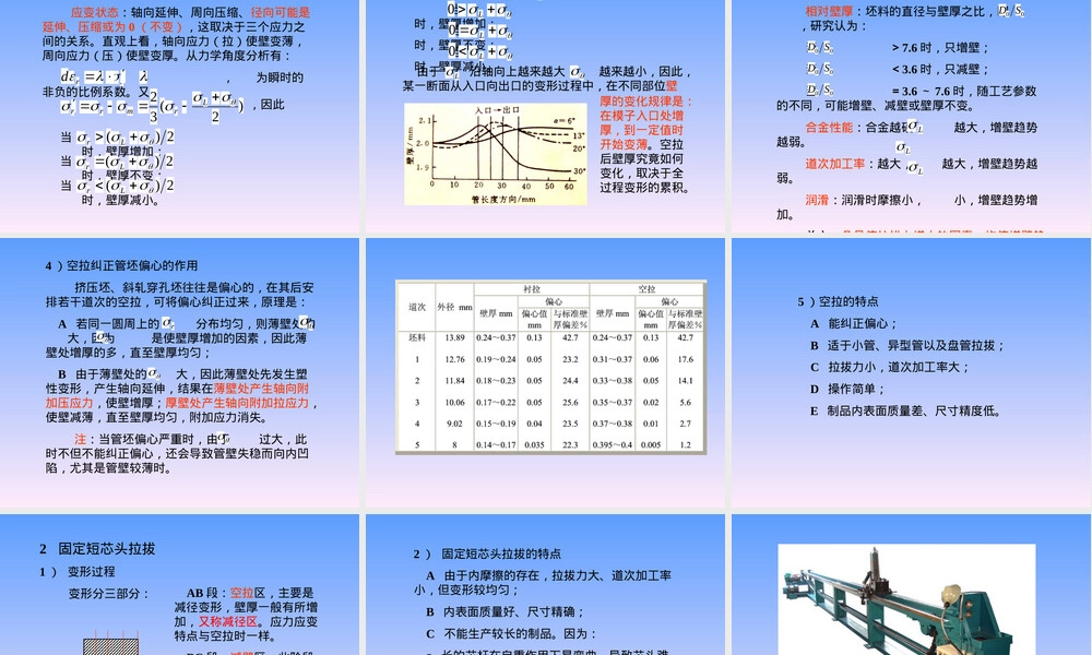材料成型工艺学拉拔工艺教学PPT课件.ppt