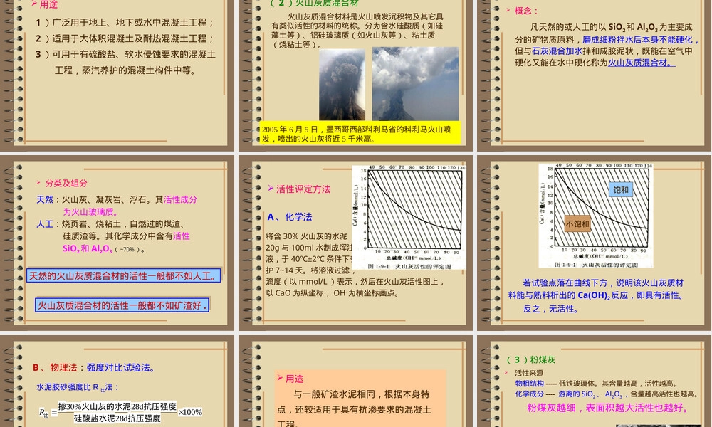 第五节掺混合材料的水泥教学PPT课件.ppt