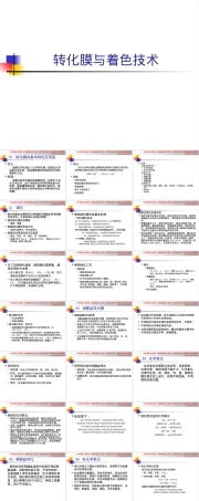 材料表面工程转化膜与着色技术PPT课件.ppt