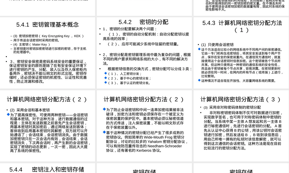 第5章密钥管理技术教学PPT课件.ppt