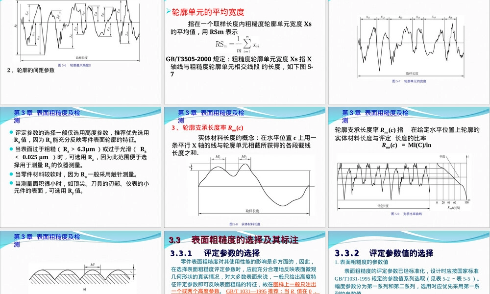 表面粗糙度及其检测PPT课件.ppt