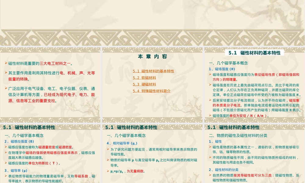 电工材料第5章磁性材料教学PPT课件.ppt