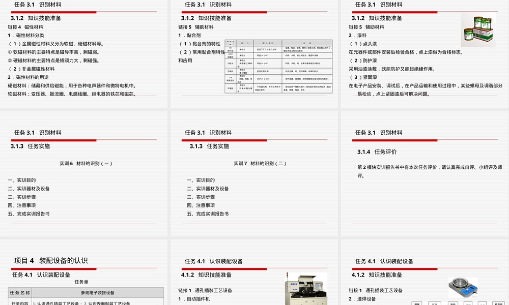 电子产品装配及工艺材料与设备教学PPT课件.ppt