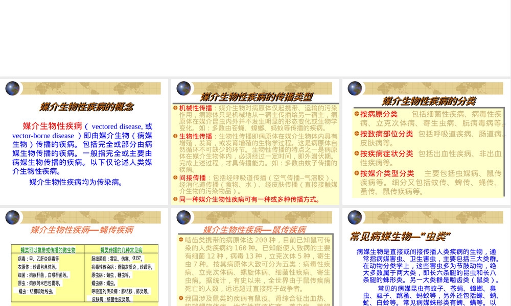 病媒生物及其防治PPT课件.ppt