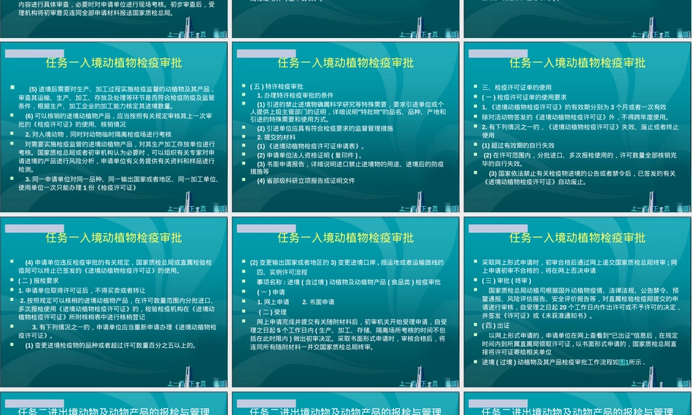 出入境动植物及产品报检与管理PPT课件.ppt