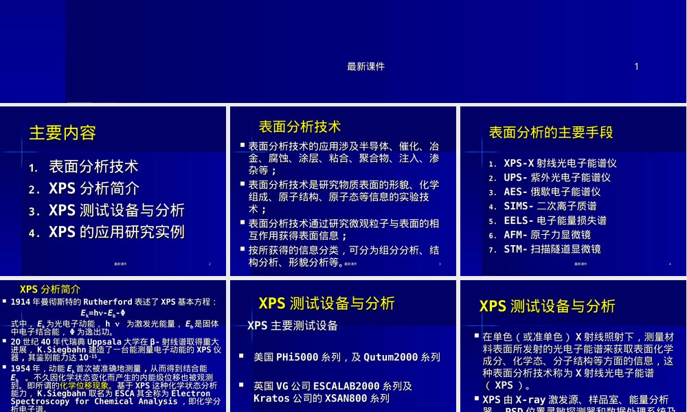 材料研究分析方法教学PPT课件.ppt