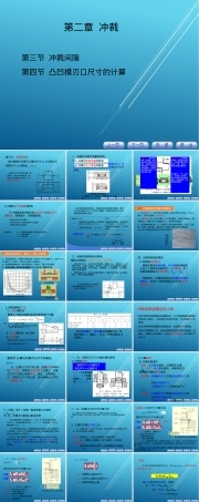冲裁间隙材料成型工艺教学PPT课件.pptx