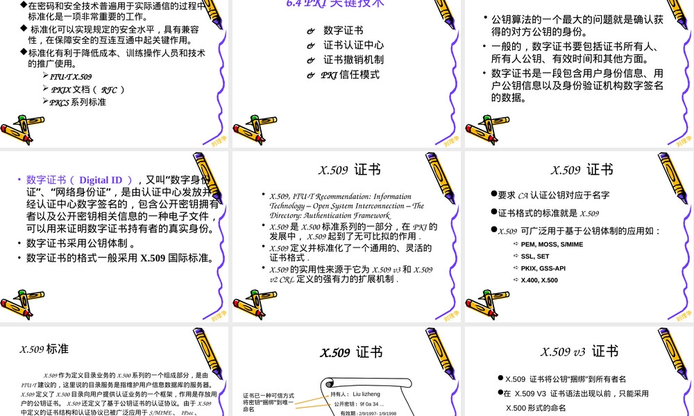 第6章密钥管理与PKI体系教学PPT课件.ppt