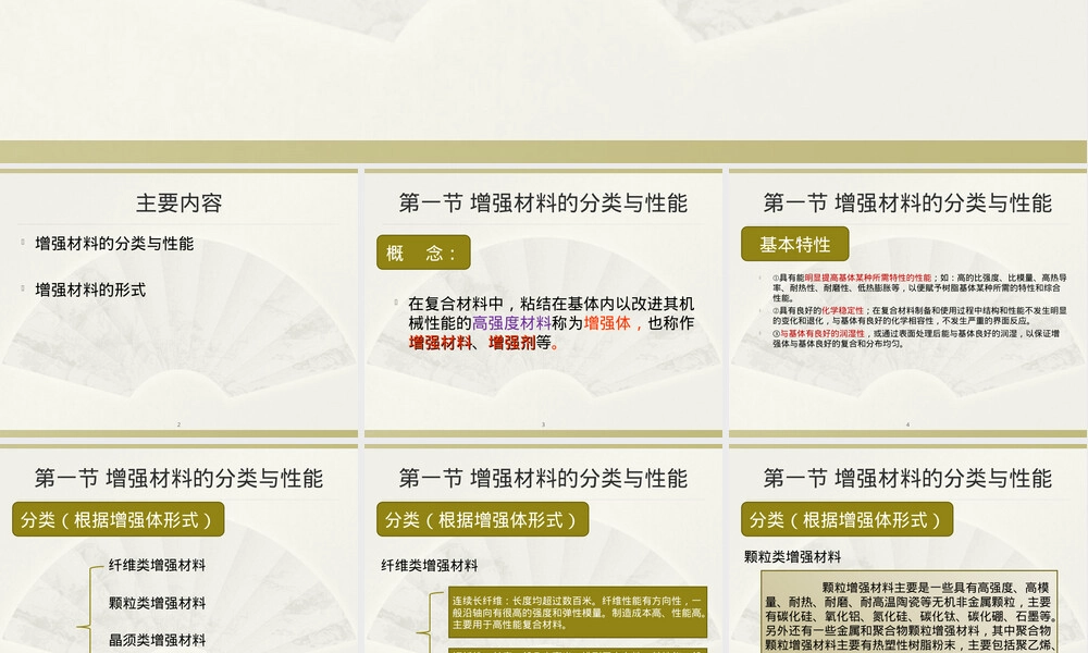 第五章高性能增强材料教学PPT课件.ppt