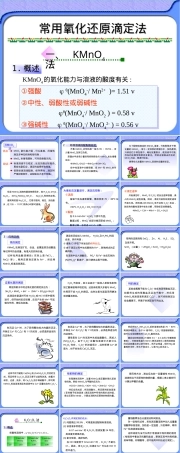 常用氧化还原滴定法及其应用实例PPT课件.ppt